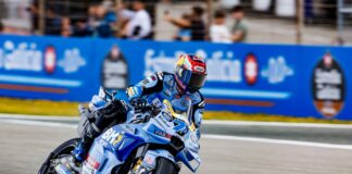 Alex Marquez vince il Gp di Spagna, Bezzecchi e Di Giannantonio sul podio
