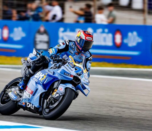 Alex Marquez vince il Gp di Spagna, Bezzecchi e Di Giannantonio sul podio