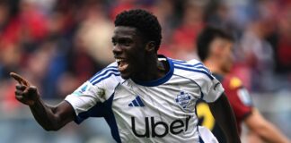 Il Como a Genova ritrova la vittoria, Douvikas e Diao in gol