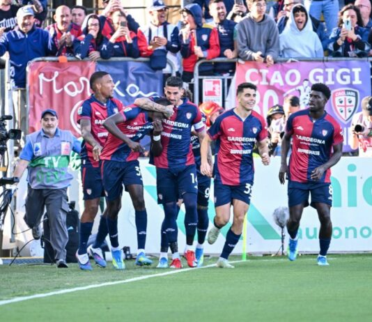 Cagliari show: 3-2 all’Atalanta e salvezza sempre più vicina