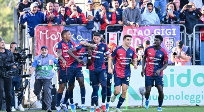 Cagliari show: 3-2 all’Atalanta e salvezza sempre più vicina