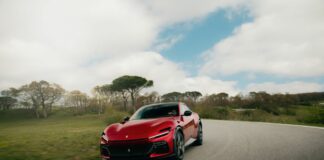 Ferrari Purosangue in configurazione Handling Speciale