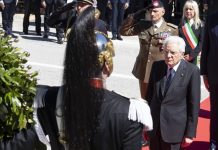 25 aprile, Mattarella a San Severino Marche “Celebriamo la festa di tutti gli italiani amanti della libertà. Ora e sempre Resistenza””