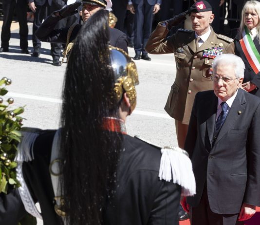 25 aprile, Mattarella a San Severino Marche “Celebriamo la festa di tutti gli italiani amanti della libertà”
