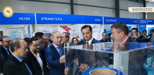 Libia, Belgasem Khalifa Haftar visita la fiera Libya Build con l’ambasciatore Gianluca Alberini