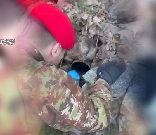 Armi nascoste tra le pietre, scoperto un deposito clandestino in Aspromonte