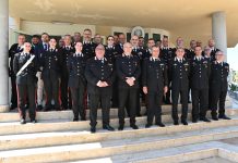 Il Comandante della Legione Carabinieri “Sicilia” Del Monaco in visita a reparti nell’Agrigentino