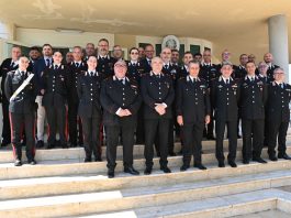 Il Comandante della Legione Carabinieri “Sicilia” Del Monaco in visita a reparti nell’Agrigentino