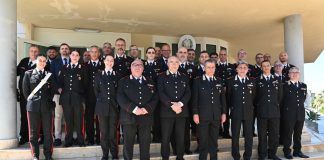 Il Comandante della Legione Carabinieri “Sicilia” Del Monaco in visita a reparti nell’Agrigentino