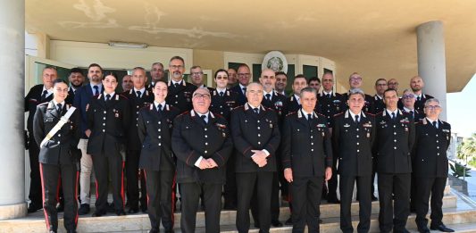 Il Comandante della Legione Carabinieri “Sicilia” Del Monaco in visita a reparti nell’Agrigentino