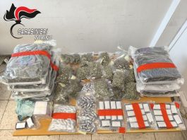 Sequestrati 18 kg di droga nel Torinese, 38enne arrestato a Rivarolo