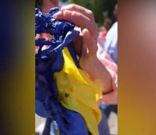 Tensioni al corteo del 25 aprile a Roma, delegazione +Europa con bandiere Ucraina denuncia aggressione