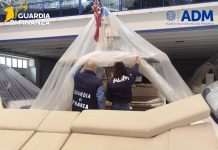 Sequestrato yacht irregolare da 600 mila euro a Olbia, denunciato il proprietario