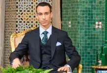 ولي العهد المغربي يدشن برج محمد السادس