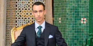 ولي العهد المغربي يدشن برج محمد السادس