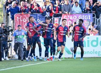 Il Cagliari batte l’Atalanta 3-2 e si avvicina alla salvezza
