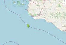 Scossa di terremoto al largo della costa trapanese, magnitudo di 3.7