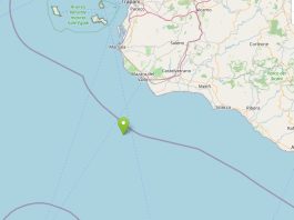 Scossa di terremoto al largo della costa trapanese, magnitudo di 3.7