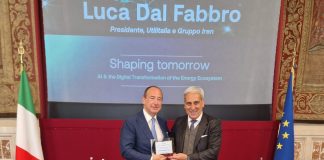 Iren, Luca Dal Fabbro premiato “Top Manager 2025” durante la cerimonia di apertura del Master SAFE