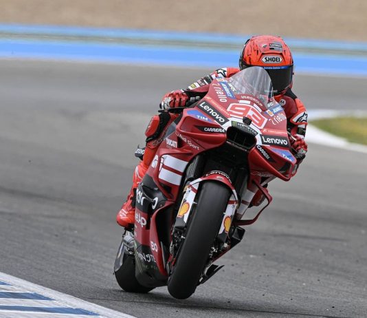 Pole per Marc Marquez nel Gp di Spagna, terzo Di Giannantonio