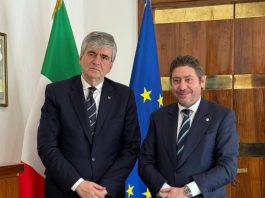 Il Ministro del Turismo Mazzi incontra il Segretario di Stato di San Marino Pedini Amati