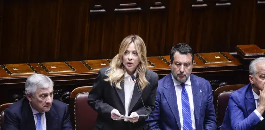Meloni al Senato “Alla Camera solo insulti e demagogia, opposizione in disaccordo anche sulla richiesta di dimissioni”