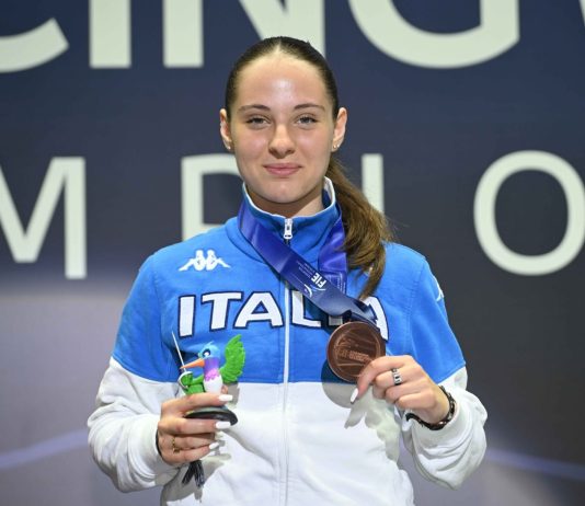 Mondiali U20, l’Italia della sciabola torna sul podio con il bronzo di Vittoria Mocci