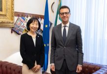 Minardo incontra l’ambasciatrice del Giappone in Italia “Gcap una priorità strategica”