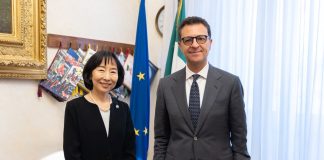 Minardo incontra l’ambasciatrice del Giappone in Italia “Gcap una priorità strategica”