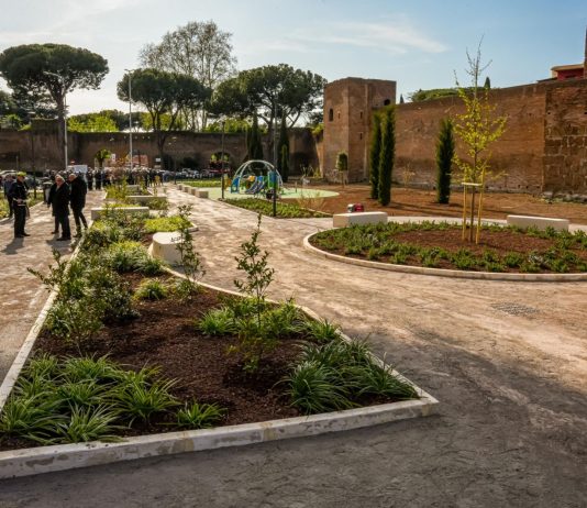Roma, a Porta Metronia nasce il nuovo parco di via Ipponio