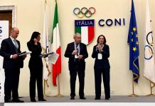 Rauti riceve il Premio Città di Roma “Riconoscimento al valore educativo e sociale dello sport e ai principi della Cultura della Difesa”