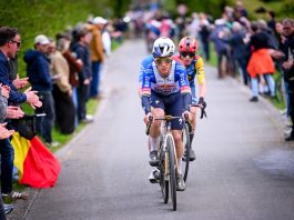 Evenepoel vince l’Amstel Gold Race 2026 davanti a Skjelmose, decimo Frigo