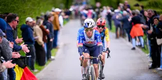 Evenepoel vince l’Amstel Gold Race 2026 davanti a Skjelmose, decimo Frigo