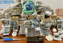 Maxi sequestro di droga in pieno centro a Cagliari, due arresti
