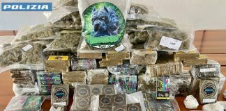Maxi sequestro di droga in pieno centro a Cagliari, due arresti