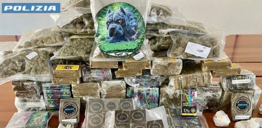 Maxi sequestro di droga in pieno centro a Cagliari, due arresti