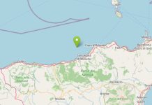 Scossa di terremoto di magnitudo 3.3 al largo della Costa messinese