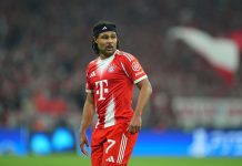 Bayern, Gnabry at risk of missing rest of season and World Cup