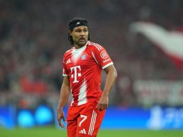 Bayern, Gnabry at risk of missing rest of season and World Cup