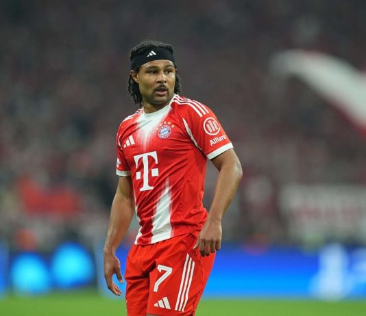 Bayern, Gnabry at risk of missing rest of season and World Cup