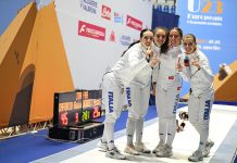 Europei Under 23, a Cagliari altre due medaglie azzurre: la spada femminile è d’oro, il fioretto maschile d’argento