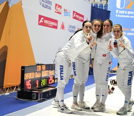 Europei Under 23, a Cagliari altre due medaglie azzurre: la spada femminile è d’oro, il fioretto maschile d’argento