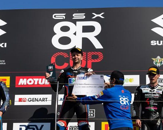 Suzuki, aperta a Misano la stagione del Trofeo GSX-8R Cup