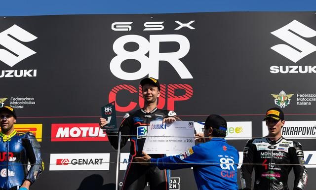 Suzuki, aperta a Misano la stagione del Trofeo GSX-8R Cup