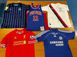 Operazione “Maglie larghe” a Torino, sequestrati prodotti sportivi contraffatti per 700 mila euro