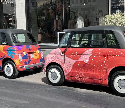 Fiat Topolino Corallo protagonista alla Milano Design Week