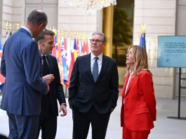 Meloni al vertice dei volenterosi per Hormuz