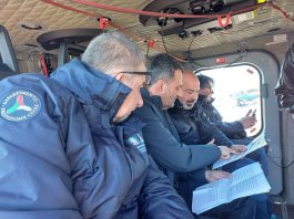 Puglia, Decaro con Ciciliano sorvola le zone colpite dal maltempo