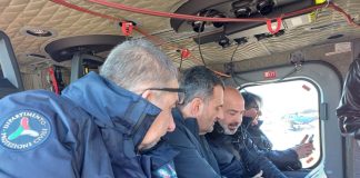 Puglia, Decaro con Ciciliano sorvola le zone colpite dal maltempo