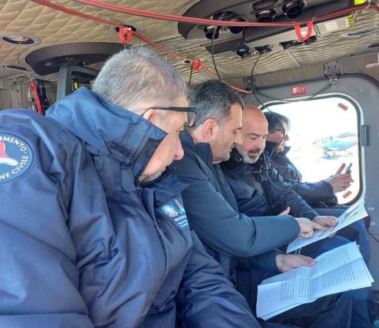 Puglia, Decaro con Ciciliano sorvola le zone colpite dal maltempo